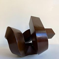 Clement Meadmore

_Crossing_ 1997 

small bronze 
18x28x20cm 
US $20,900